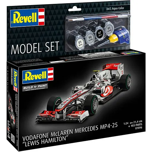 Збірна модель-копія Revell набір McLaren Mercedes MP4-25 Льюїс Гамільтон 1:24 (RVL-67096) - фото 2