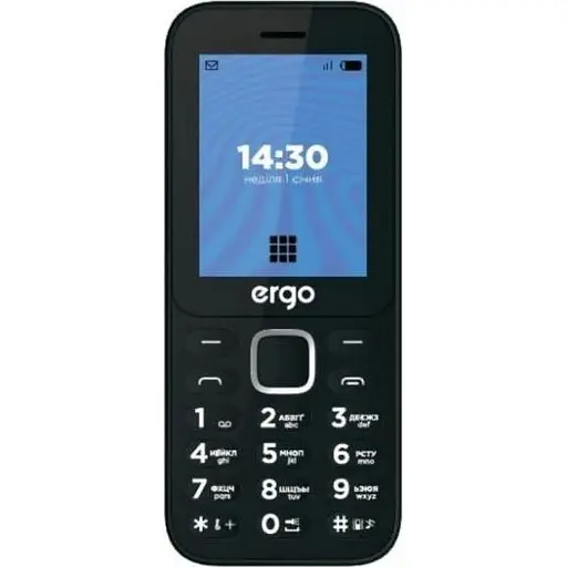Мобільний телефон Ergo E241 Dual Sim Black
