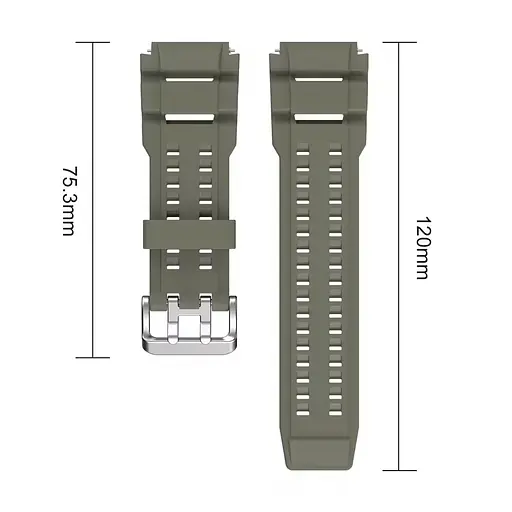 Безель Green та силіконовий ремінець Sikai для смартгодинника Xiaomi Watch S3/S4 - фото 8