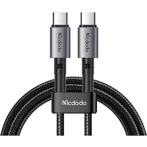 Кабель Mcdodo Prism Series 65W Type-C to Type-C Data Cable 1 м CA-3130 Черный - фото 1