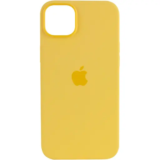 Чохол Silicone case AAA with Magsafe для Apple iPhone 14 Pro 6.1 Жовтий/Sunglow
