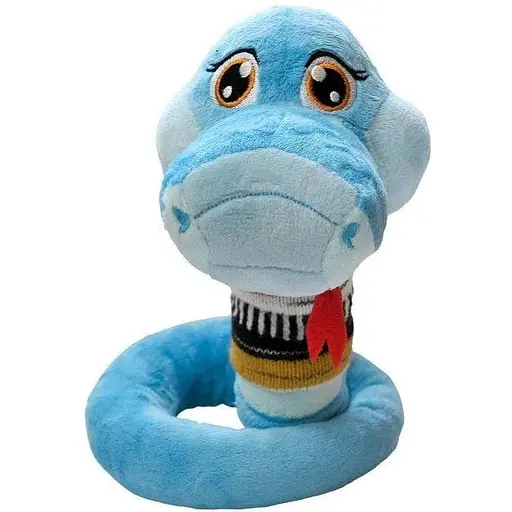 М'яка іграшка Змій Еліас Tigres ЗМ-0012 Різнокольоровий - фото 1