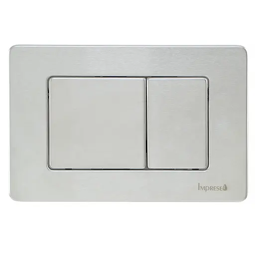 Кнопка змиву Imprese i7112SS хром матовий - фото 1