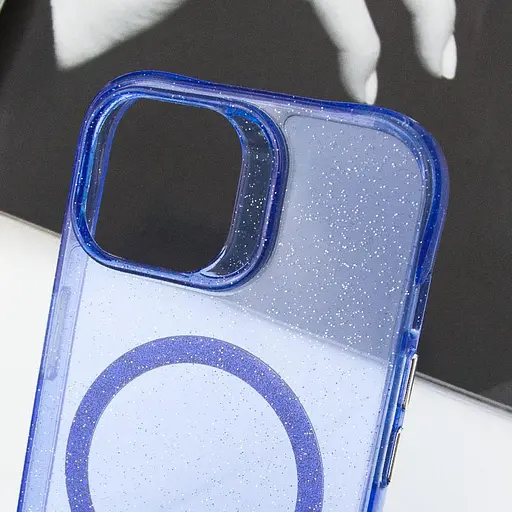 Чохол Epik TPU Radiance with MagSafe для Apple iPhone 14, 6.1 Blue - фото 3