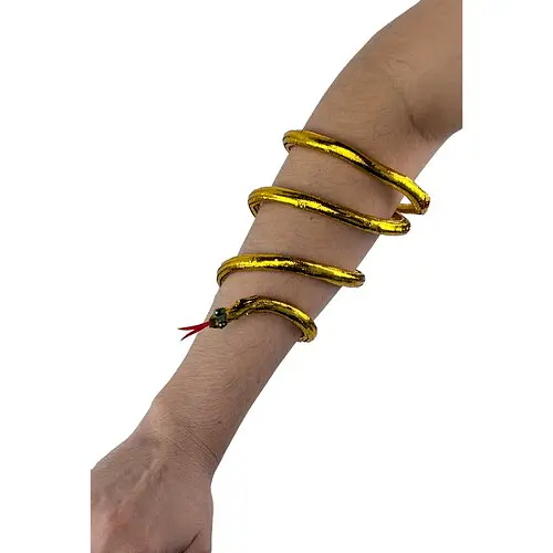 Браслет Змійка золотиста - фото 1