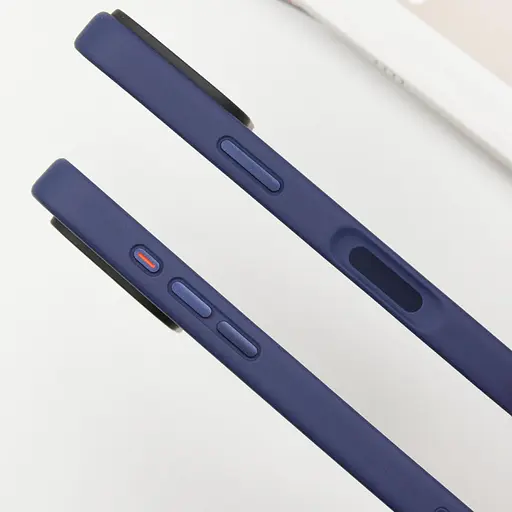 Чохол Epik TPU+PC Metal Buttons для Apple iPhone 16, 6.1 Синій - фото 2