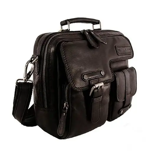 Чоловіча шкіряна сумка з ручкою Hill&Burry sum0028413 - фото 1