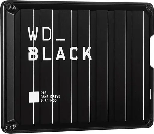 Внешний жесткий диск WD Black 4 TB P10 Game Drive (WDBA3A0040BBK-WESN) черный - фото 2