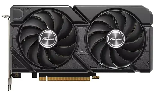 Видеокарта ASUS AMD Radeon RX 7600 8GB DUAL OC EVO (DUAL-RX7600-O8G-EVO) (GDDR6, 128 bit, PCI-E v4.0) - фото 1