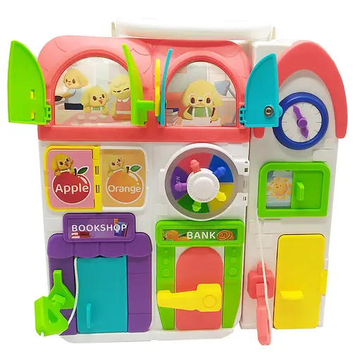 Бізіпланшет XQS2069A активна панель, шухлядки, замки, дверцята - фото 3