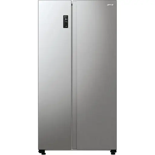 Холодильник Gorenje SBS 179х67х92 см 2 двери 356( 191) л А++ NF+ инв. внешний дисплей матовый серый - фото 1
