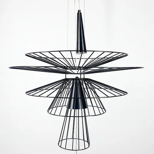 Дизайнерський світильник Gravity | Line F | Арт. D9056-600 BK - фото 3