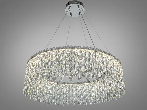 Світлодіодна люстра Romin Diasha золото 83 Вт до 15 м² - фото 1