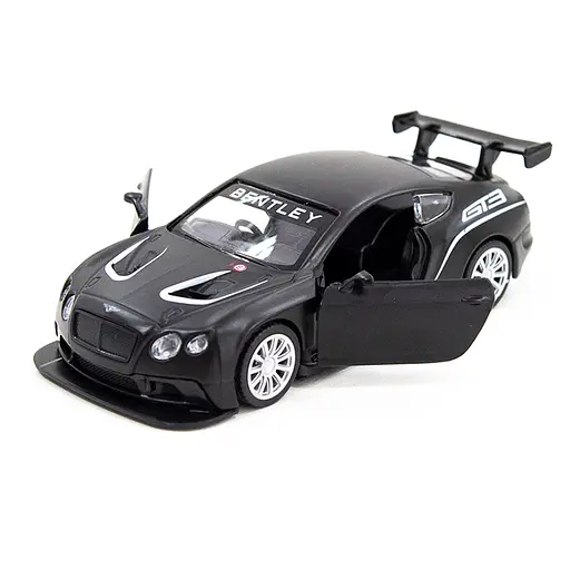 Автомодель BENTLEY CONTINENTAL GT3, матовый черный