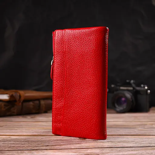 Жіночий шкіряний гаманець Canpellini 18.5х9.5х2 см acs0025565 - фото 7