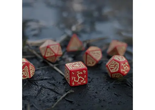 Набор кубиков The Witcher Dice Set. Crones - Brewess , 7 шт. (SWCR01) - фото 6