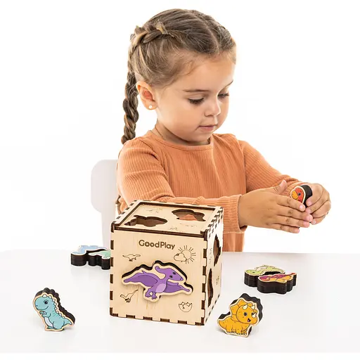 Кубик-сортер GoodPlay ДиноСвіт (CUB-4-010) - фото 10