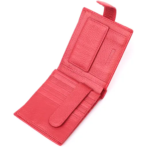 Кожаный женский кошелек ST Leather 11.5х10.3х2 см acs0028484 - фото 4