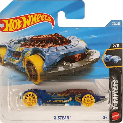 Базова машинка Hot Wheels X-Raycers X-Steam синя (5785) JJJ01-N521 - фото 1