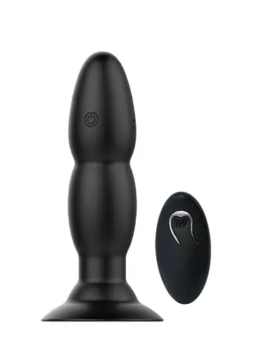 Анальна пробка Toy Joy SeXentials Jubilation Plug 14 см (чорний)