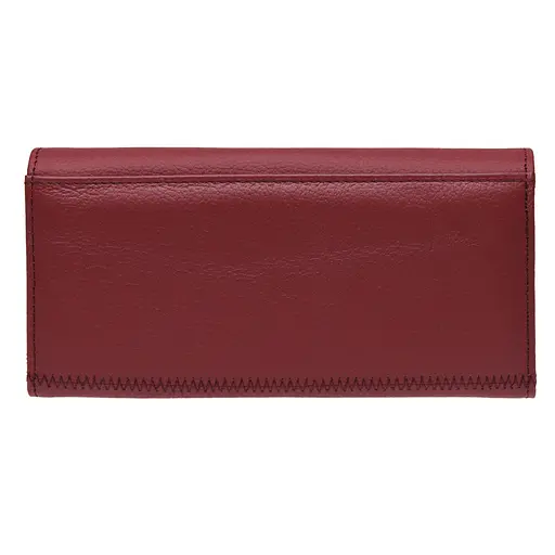 Гаманець жіночий шкіряний Horse Imperial A0001 бордовий - фото 3