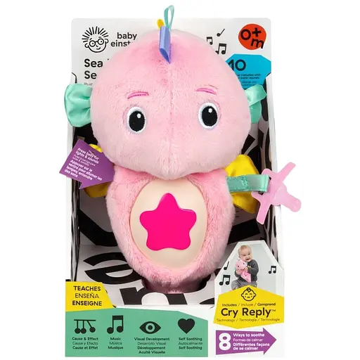 М'яка музична іграшка Baby Einstein Sea Dreams Seahorse рожева (17400.13) - фото 2