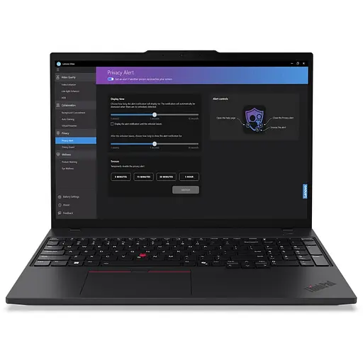 Ноутбук Lenovo ThinkPad T16 Gen 3 с процессором Intel Core Ultra 7 155U 4.8GHz, 16" WUXGA, IPS, 64GB DDR5, 1TB SSD, Intel® графикой, Windows 11 Pro, черный, 3Y Premier Support - фото 3