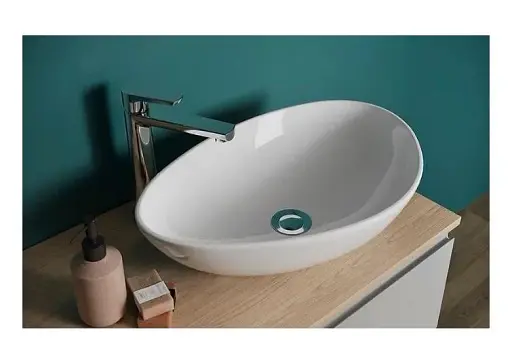 Раковина на стільницю Cersanit Moduo асиметрична 45 см K116-051 30412 - фото 3