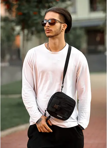 Сумка мужская Sambag 17х17х6 см sum0023608 - фото 13