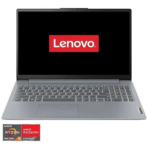 Ноутбук Lenovo IdeaPad Slim 3 15ABR8 5 7430U la 43GHz, IPS, 8GB DDR4, 512GB, Без ОС