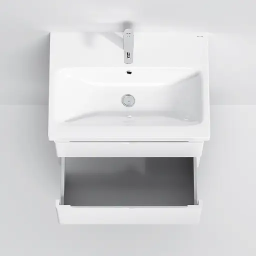 Тумба з умивальником AM.PM Hit підвісна 60 см білий M93A-FHX0602-WC0602WG38 Білий - фото 8