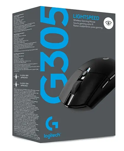 Беспроводная мышь Logitech G305 Lightspeed Wireless Black (910-005282) - фото 10