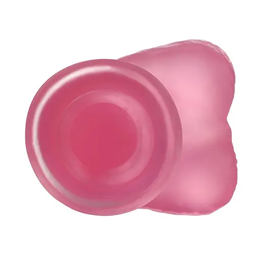 Фалоімітатор Jelly Studs Small 15.5 см рожевий - фото 6