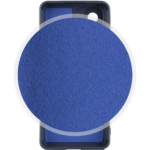 Чохол Silicone Cover Lakshmi Full Camera (A) для Tecno Spark Go 2023 Синій / Midnight Blue - фото 3