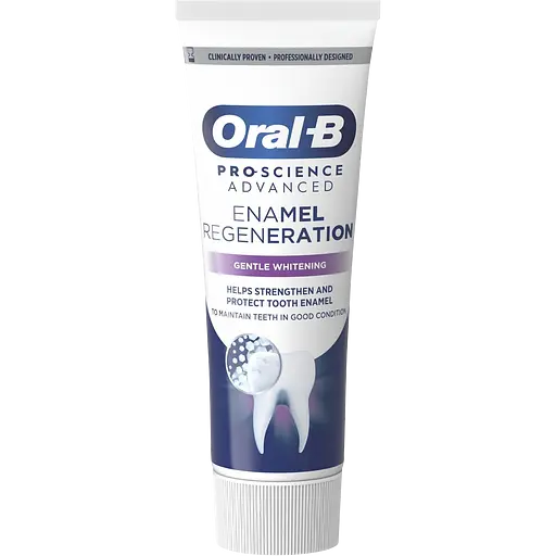 Набор: зубчатая щетка Оral-B Vitality Pro Protect X Clean D103 Blue + зубная паста Oral-B Pro-Science Восстановление эмали Деликатное отбеливание 75 мл - фото 10