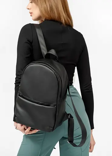 Женский рюкзак Sambag Brix RQH черный 35 х 25 х 12 см (11521001) - фото 1