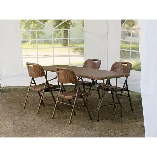 Стілець Time Eco ТЕ-1813 складаний коричневий - фото 4