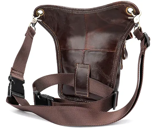 Кожаная барсетка мужская Vintage 16х12х3,5 см acs0014742 - фото 2