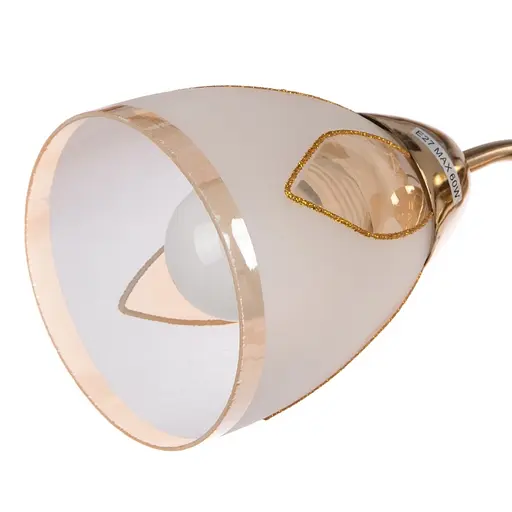 Люстра стельова Brille класична E27 60W G (LK-449C/3) - фото 3