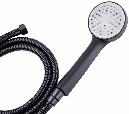 Смеситель для ванны Zegor PUD3-A045MG однорычажный с душевым набором Графитовый 30412 - фото 3