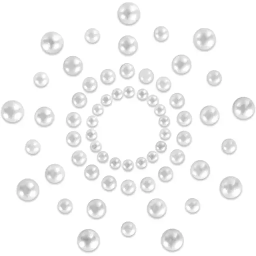 Пестис из кристаллов Bijoux Indiscrets - Mimi Pearl, украшение на грудь - фото 3