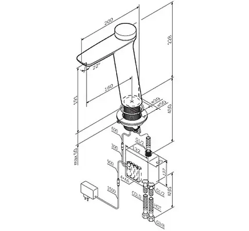 Смеситель для умывальника AM. PM Inspire V 2.0 TouchReel F50A92400 Хром - фото 6