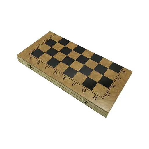 Набор настольных игр "Шахматы 3 в 1" Set3 Newt NE-LG-12 нарды, шашки, шахматная доска 40х40 см - фото 4