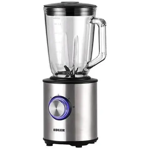Блендер стаціонарний Edler EDSB-9877, Steel, 800W
