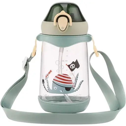 Пляшка для води дитяча Ardesto Octopus 0.5 л зелена (AR2250PO)