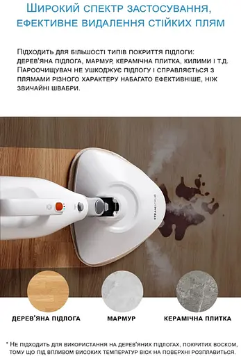 Паровая швабра MIDEA MODSC2 - фото 6