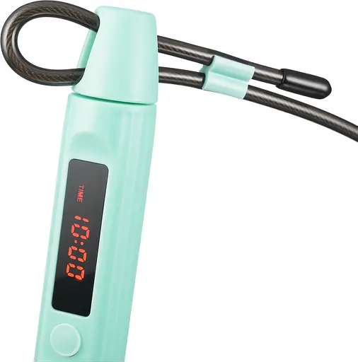 Розумна скакалка Gymtek Smart з дисплеєм і Bluetooth бірюзова - фото 6