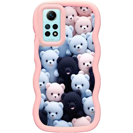 Чохол TPU Cloudy icTPUres для Xiaomi Redmi Note 12Pro 4G Bears