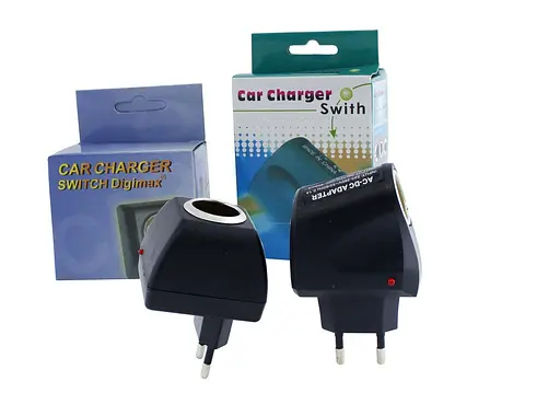 Перехідник з автомобільним на мережеве заряджання 220/12 вольтів - фото 6