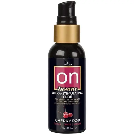Возбудительная смазка на гибридной основе Sensuva Ultra-Stimulating On Insane Cherry Pop (57 мл)